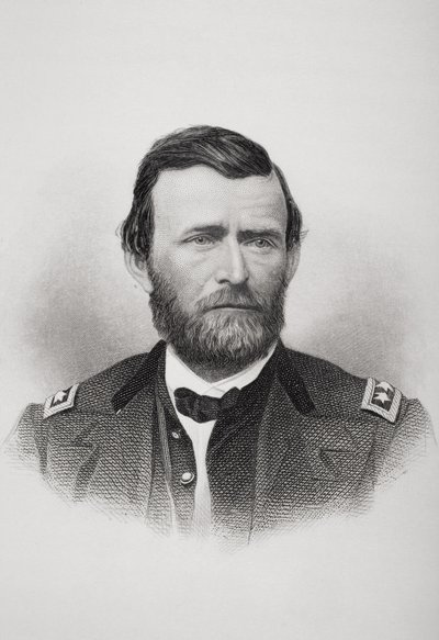 Portrait of Ulysses S. Grant (1822-85) by American School